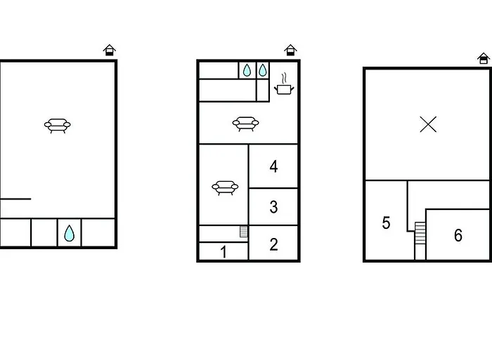 Six-bedroom In Feriehus